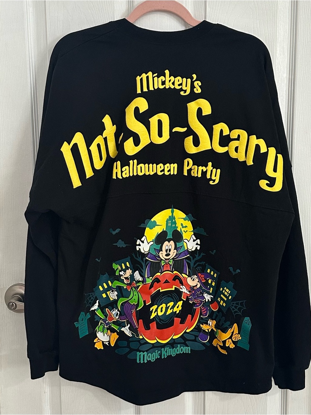 Disney Mickey's Not-So-Scary Halloween Party 2024 Spirit Jersey Large